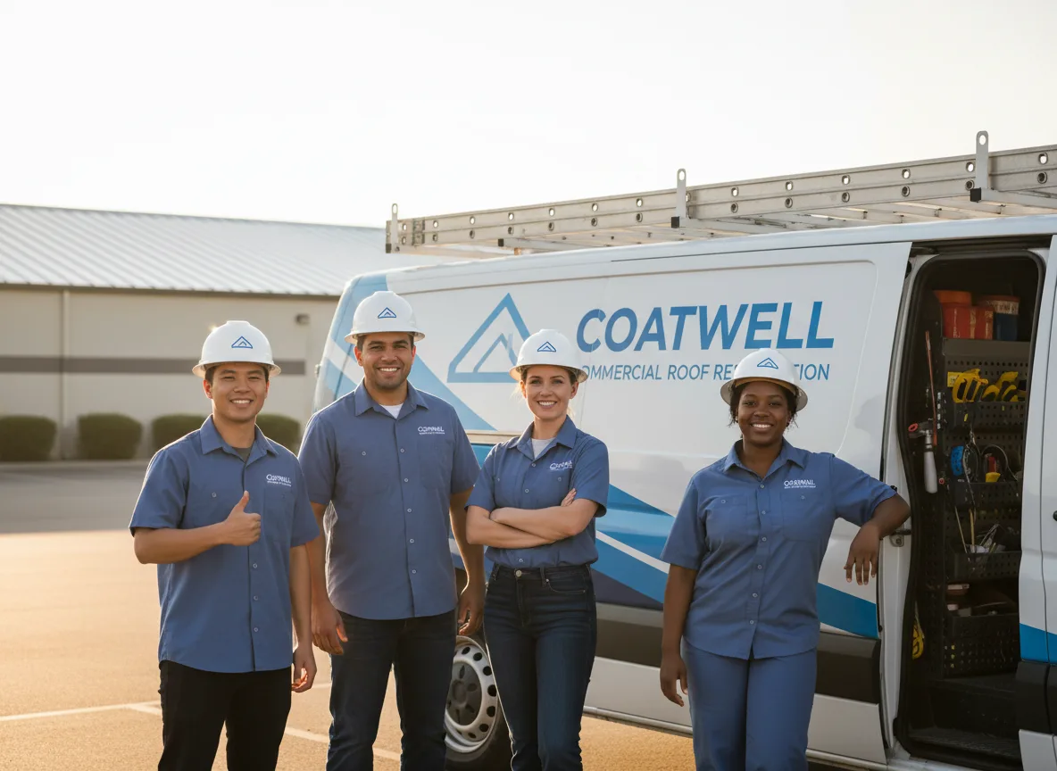 Commercial roof coating company in North Reading, MA